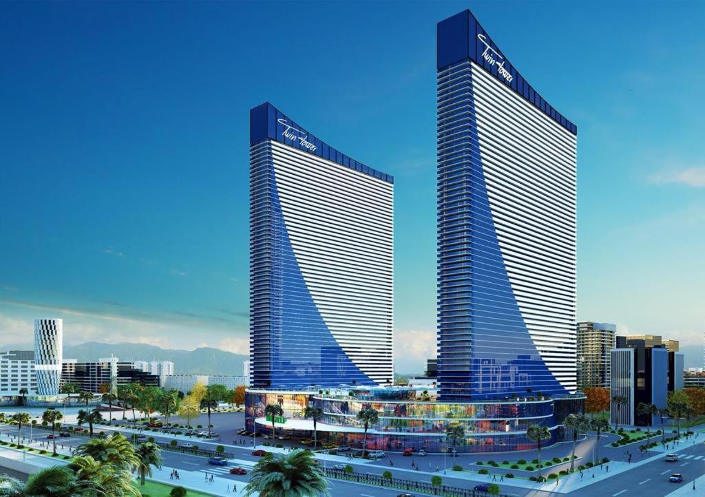 Апартаменты с видом на море Twin Towers Batumi, Orbi City Екстериор снимка
